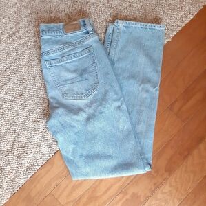 American Eagle Super Hi Rise Ankle Straight Jeans size 0 Long